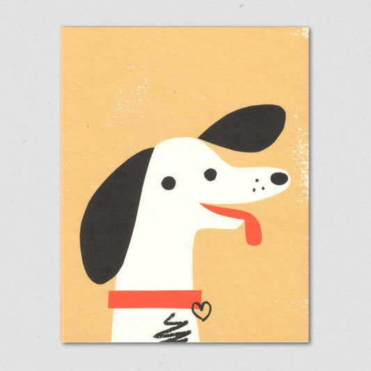 Happy Hound card by Lisa Jones Studio