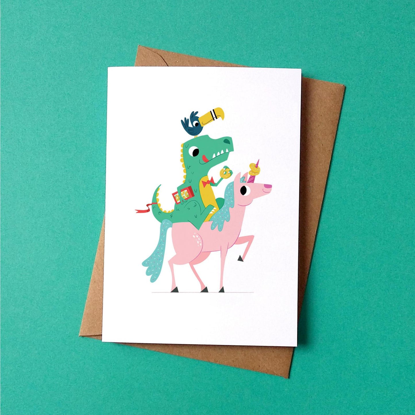 Dinosaur Gang Card