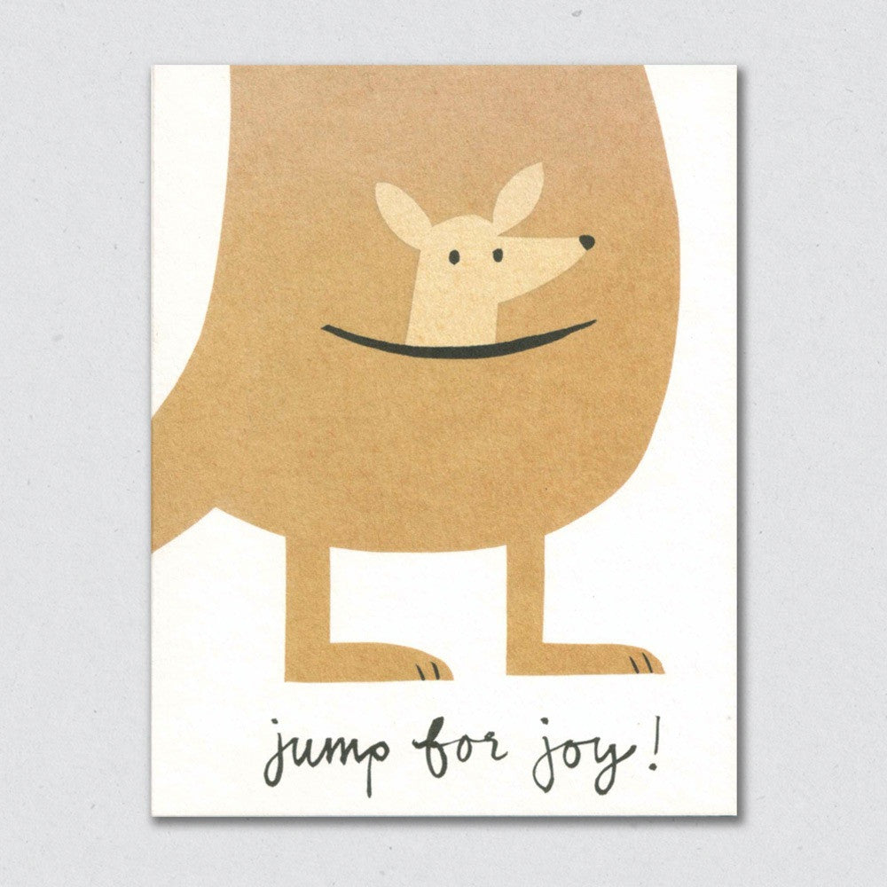 Jump for joy card by Lisa Jones Studio