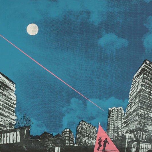 Midnight in the Metropolis silkscreen print by Anna Marrow.