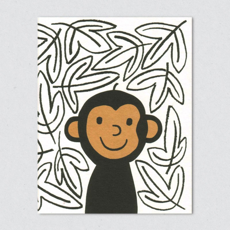 Monkey Card