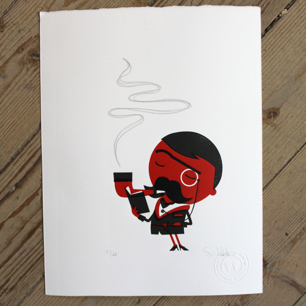 Philosophiecal print by Spencer Wilson