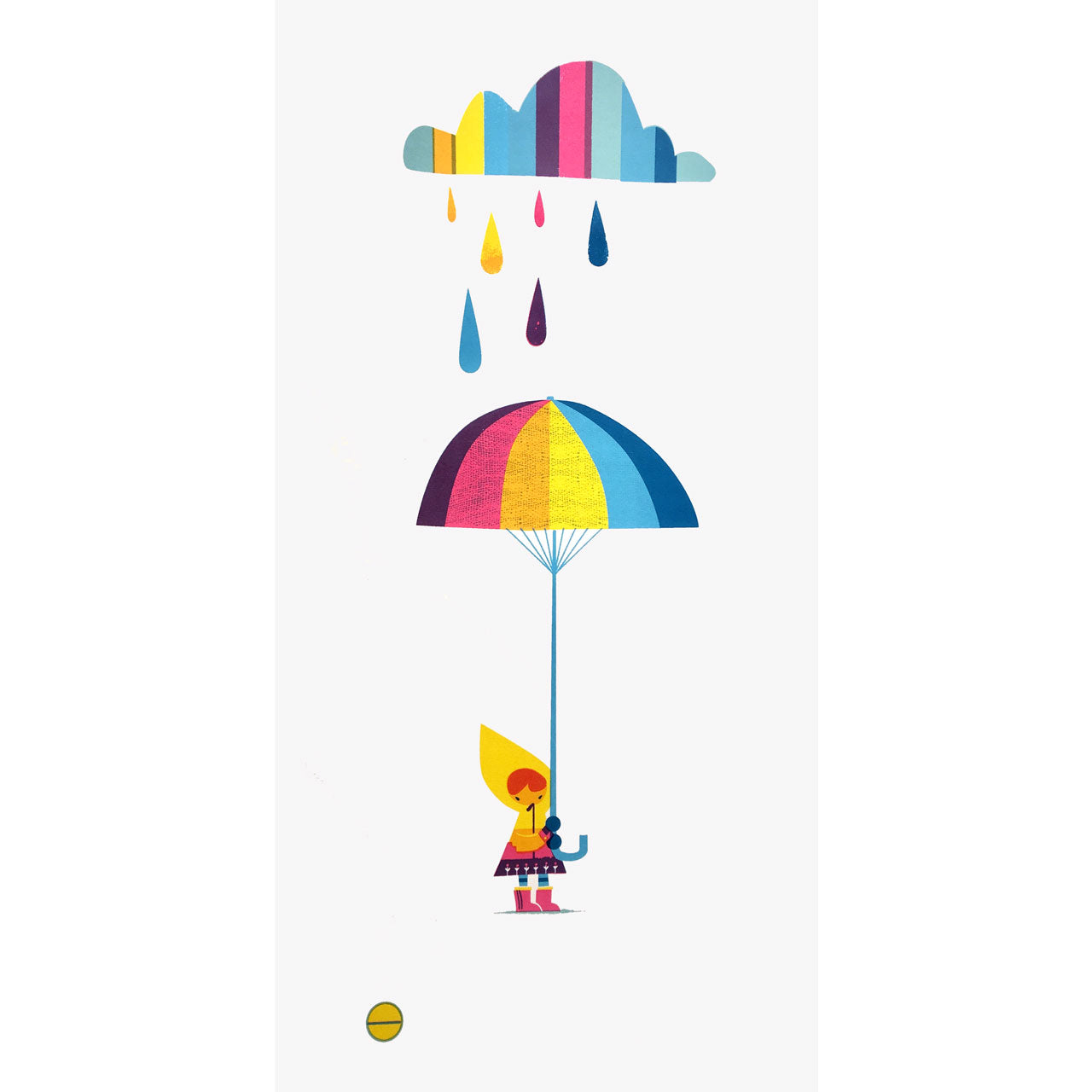 Rainy Day Optimist Print