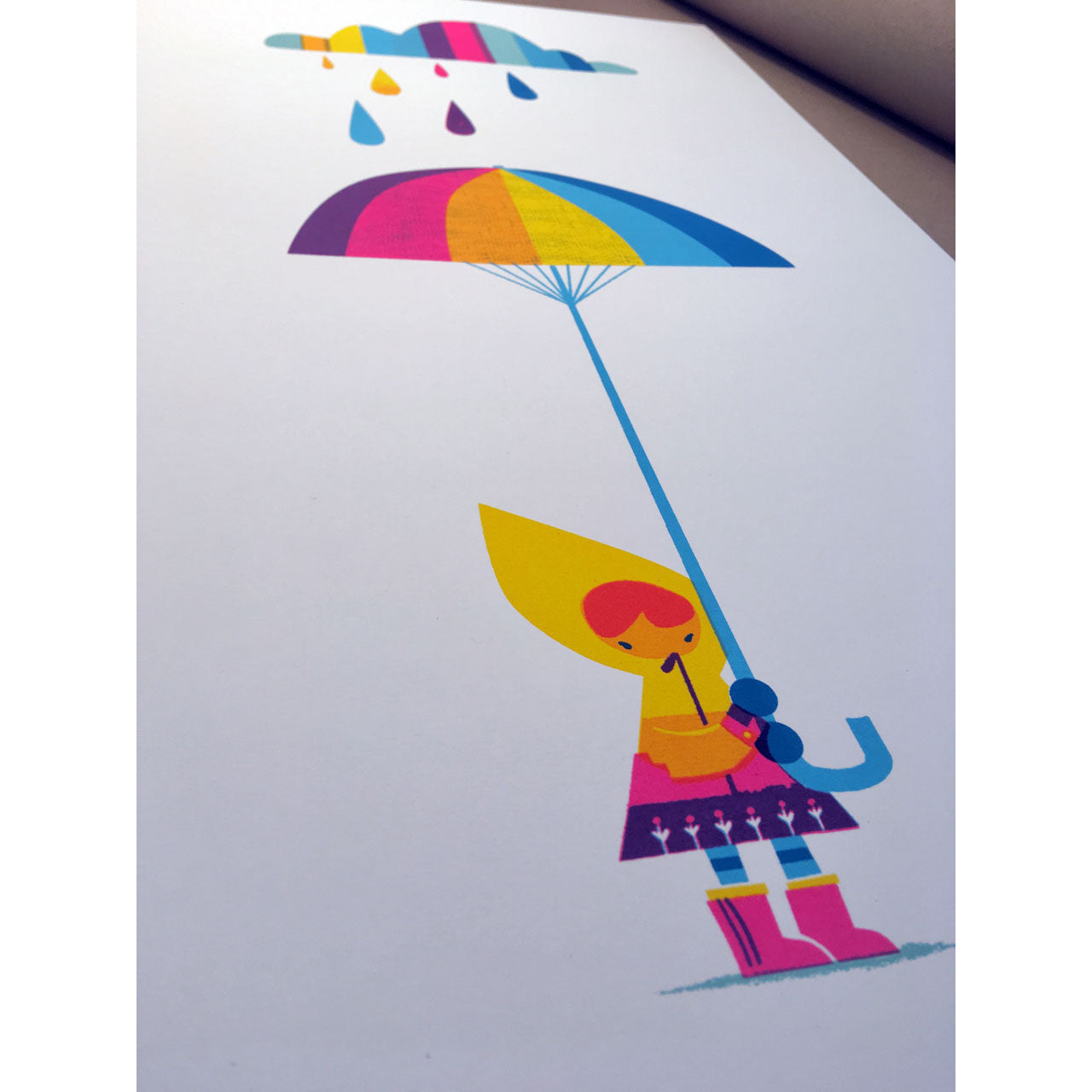 Rainy Day Optimist Print
