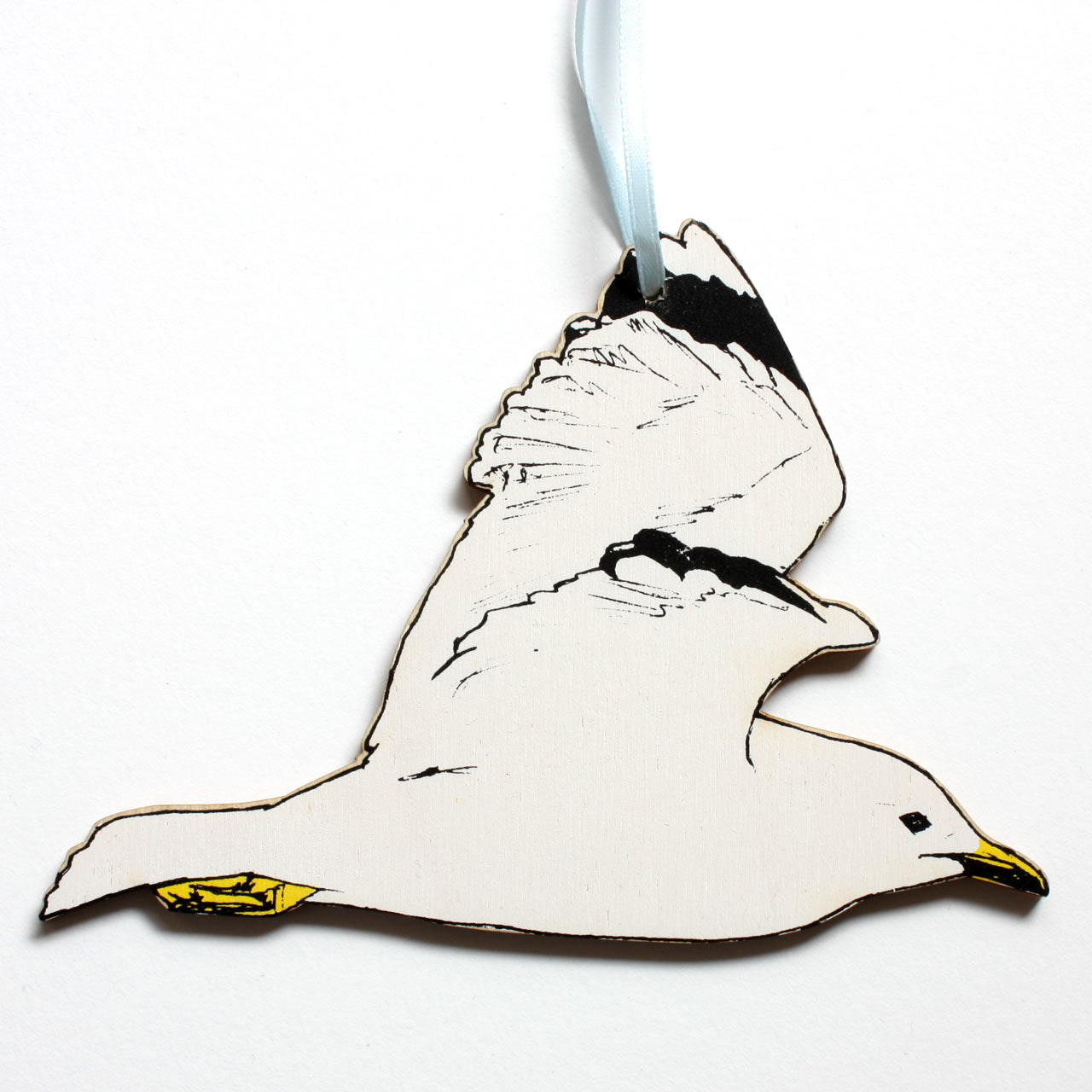 Seagull in Flight Decoration