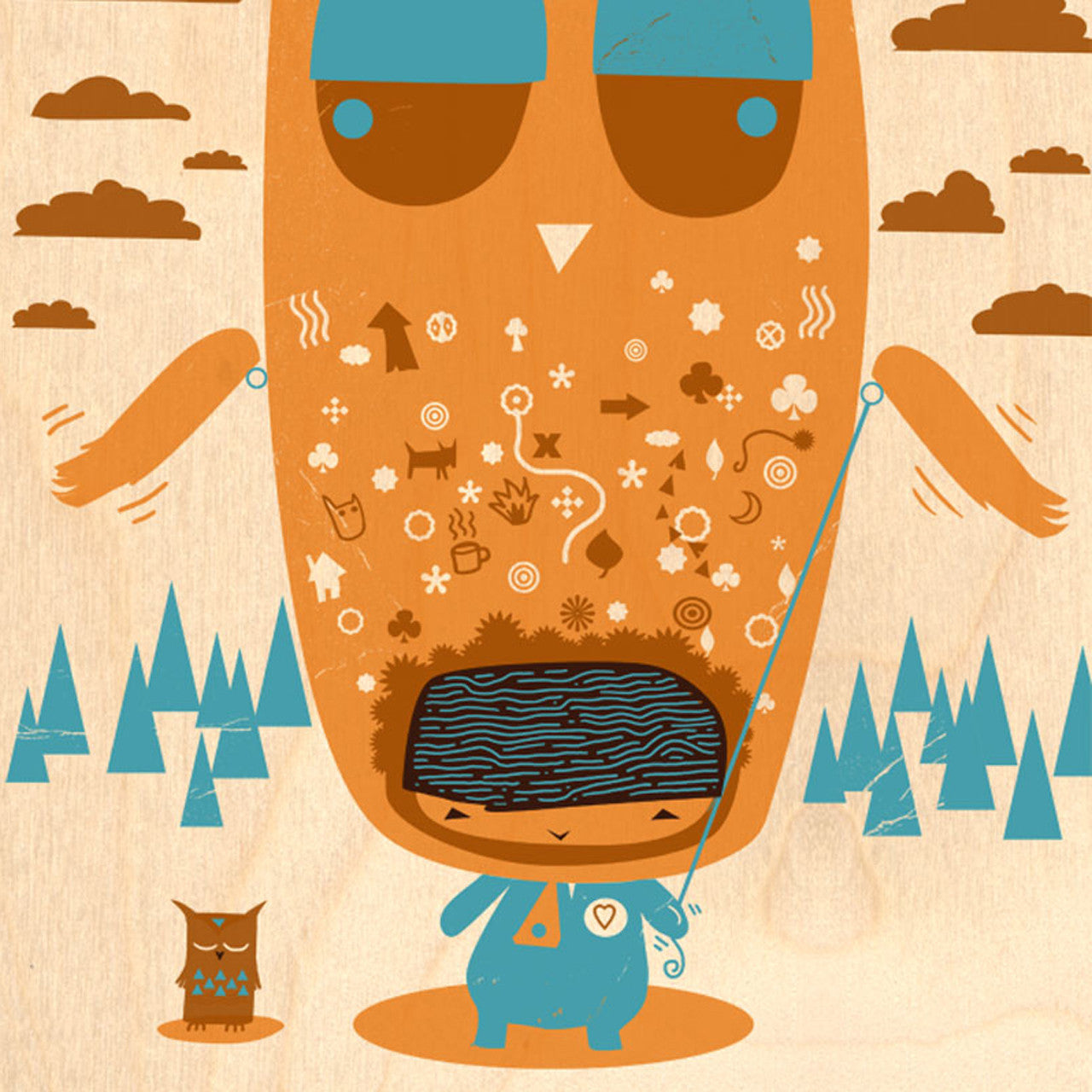 Tawny Park Print