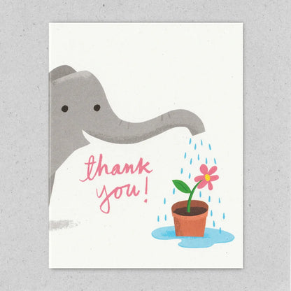Thank You Elephant Card