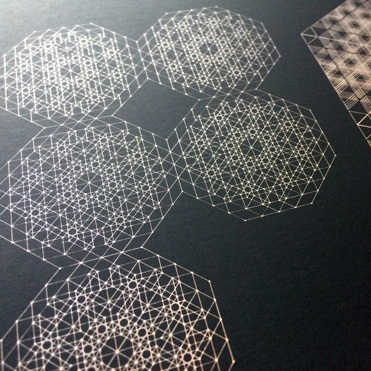 Three Words print by Seb Lester