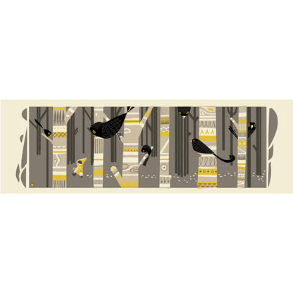 Wandering Yellow Hood Print