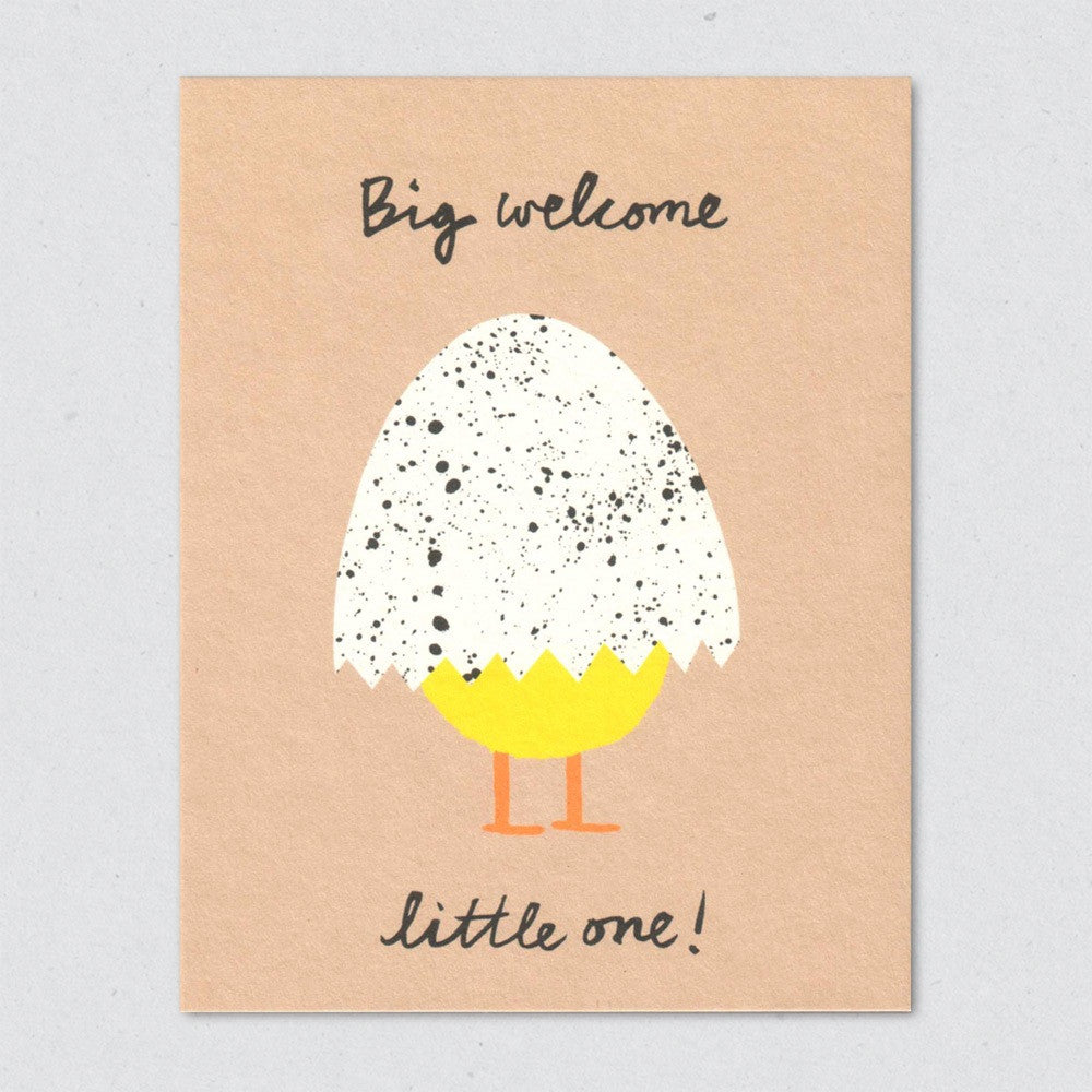 Big Welcome card by Lisa Jones Studio