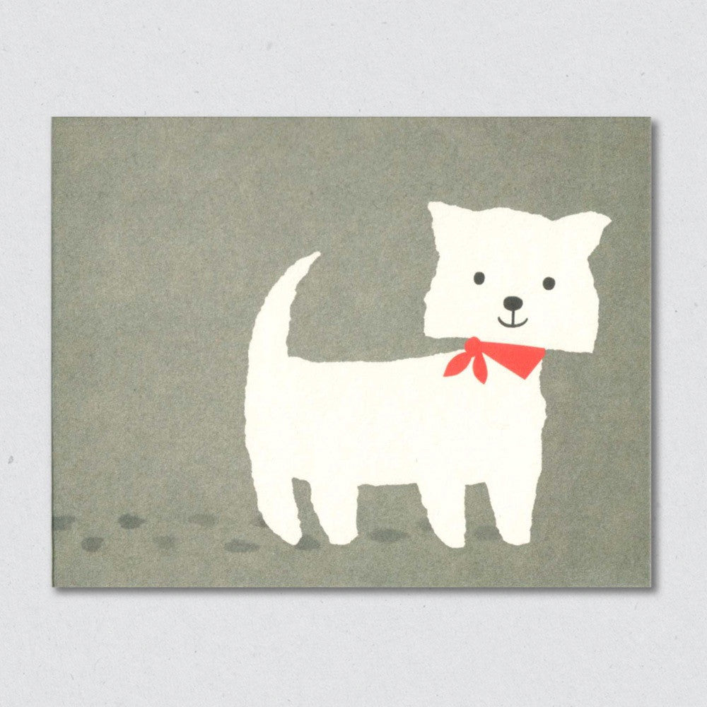 Terrier card by Lisa Jones Studio